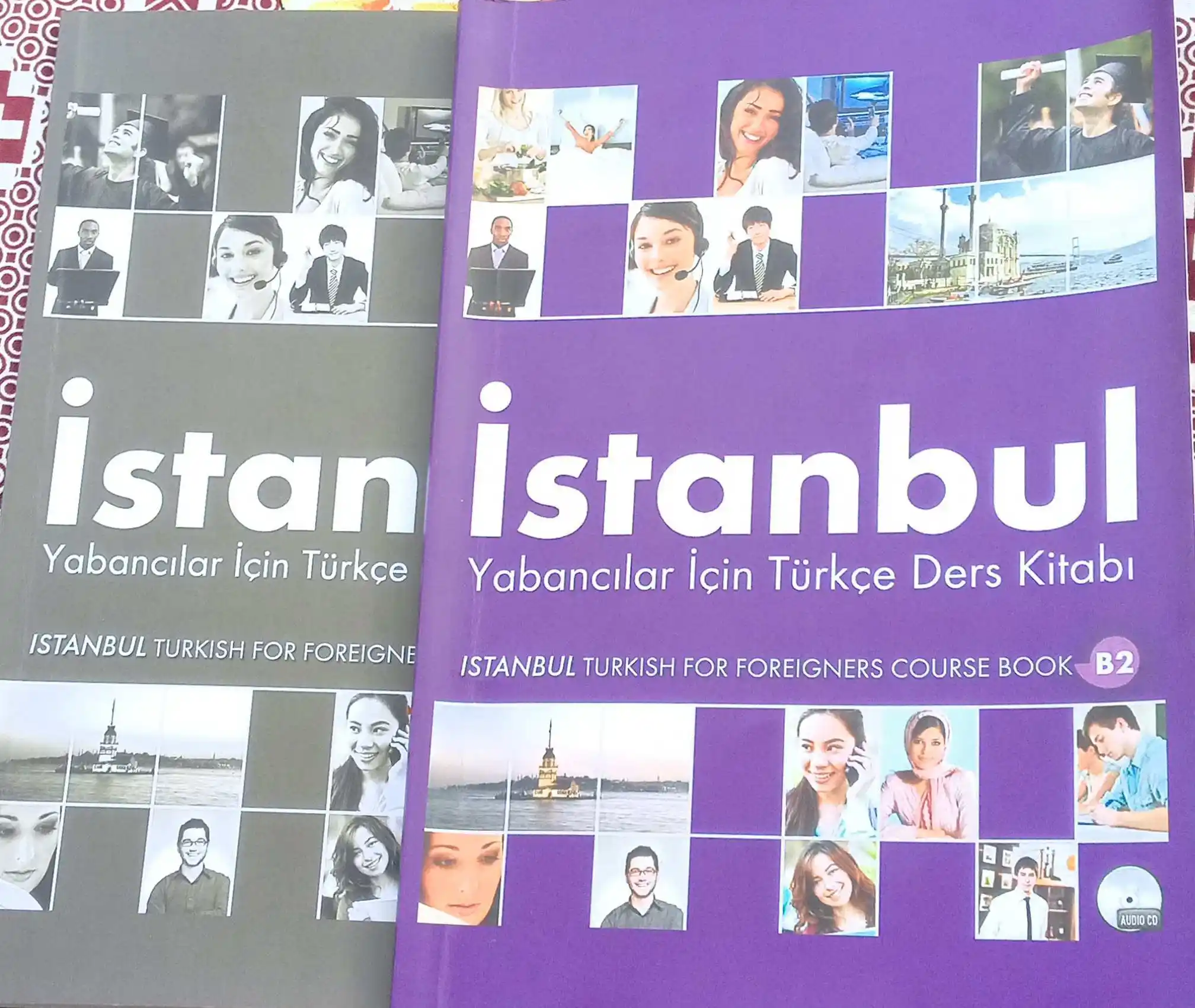 Istanbul turk tili darslik, A1, A2, B1, B2, C1 qismlar, Studentbook va Workbook