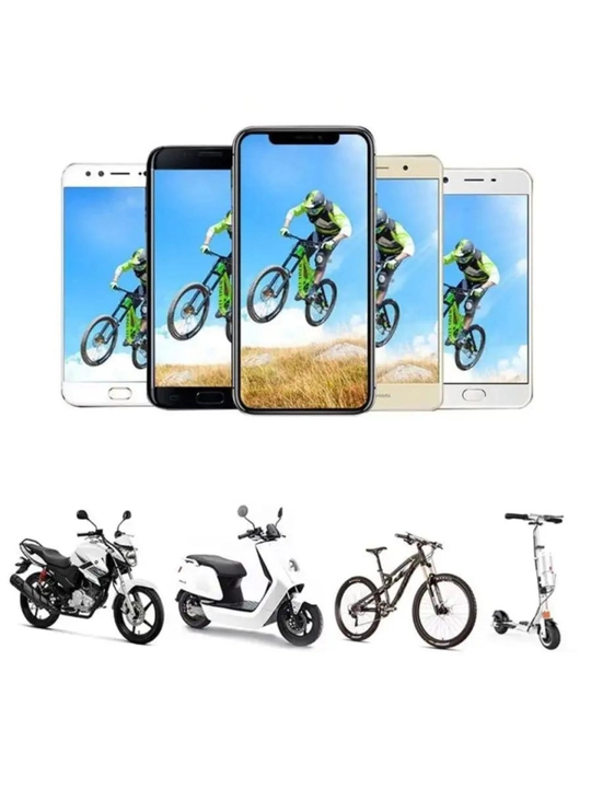 Velosiped va samokat uchun telefon uchun ushlagich, universal va ishonchli