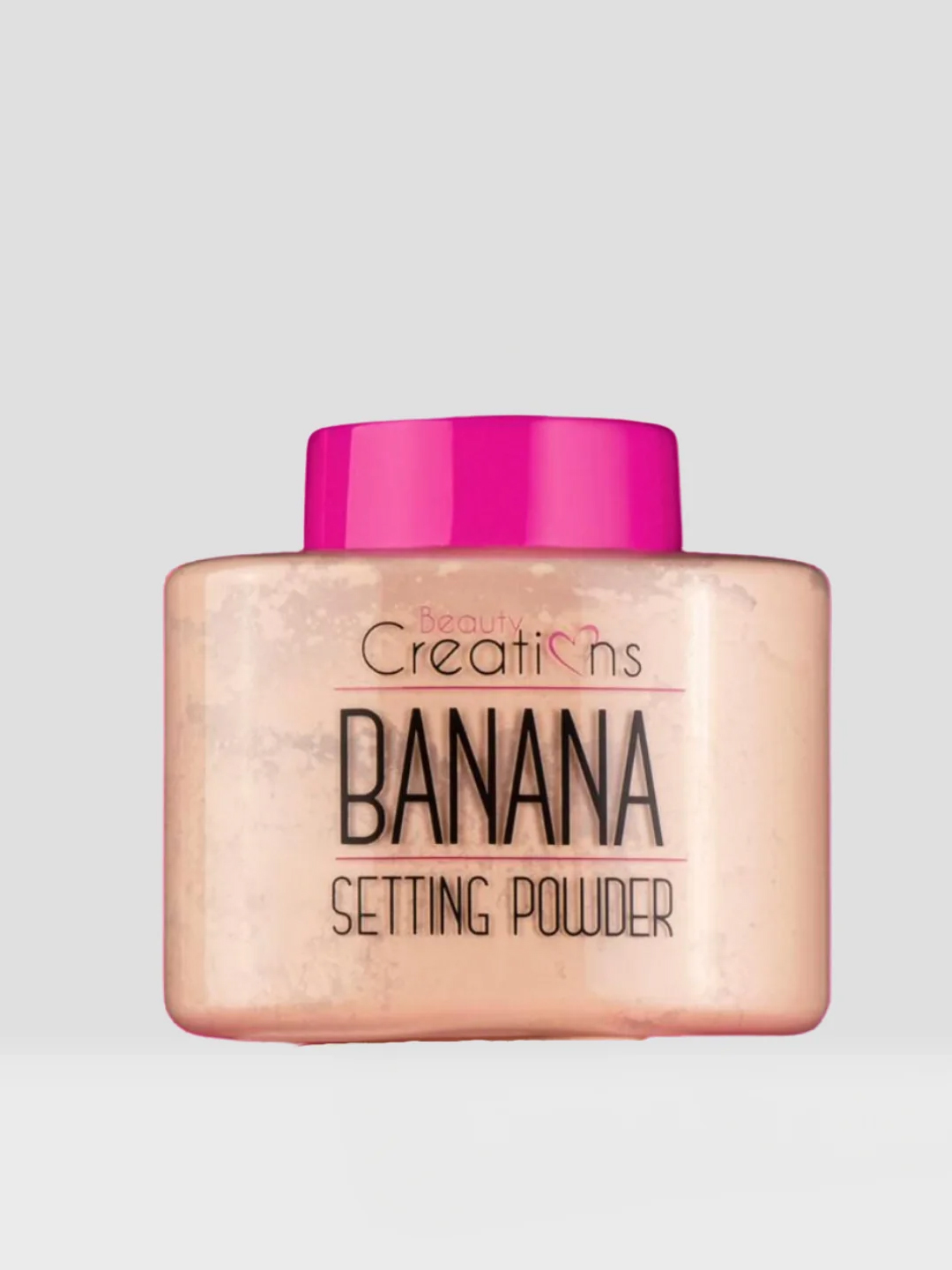 Yuzni tuzatuvchi pardozlash kukuni, Beauty Creations Banana Powder, 25g