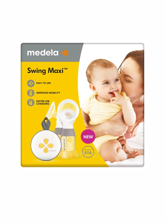 Elektron ikki fazali juft sut sog‘uvchi, Medela Swing Maxi Flex, USB-C zaryadli