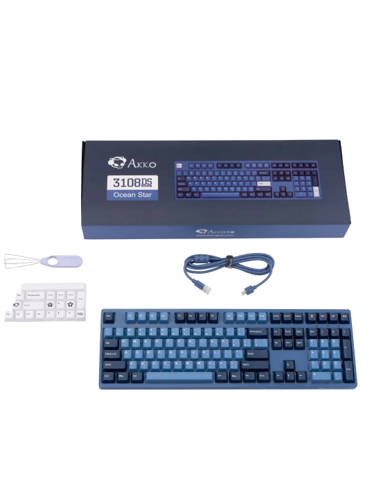 Akko 3108DS Ocean Star V2 o‘yin mexanik klaviaturasi