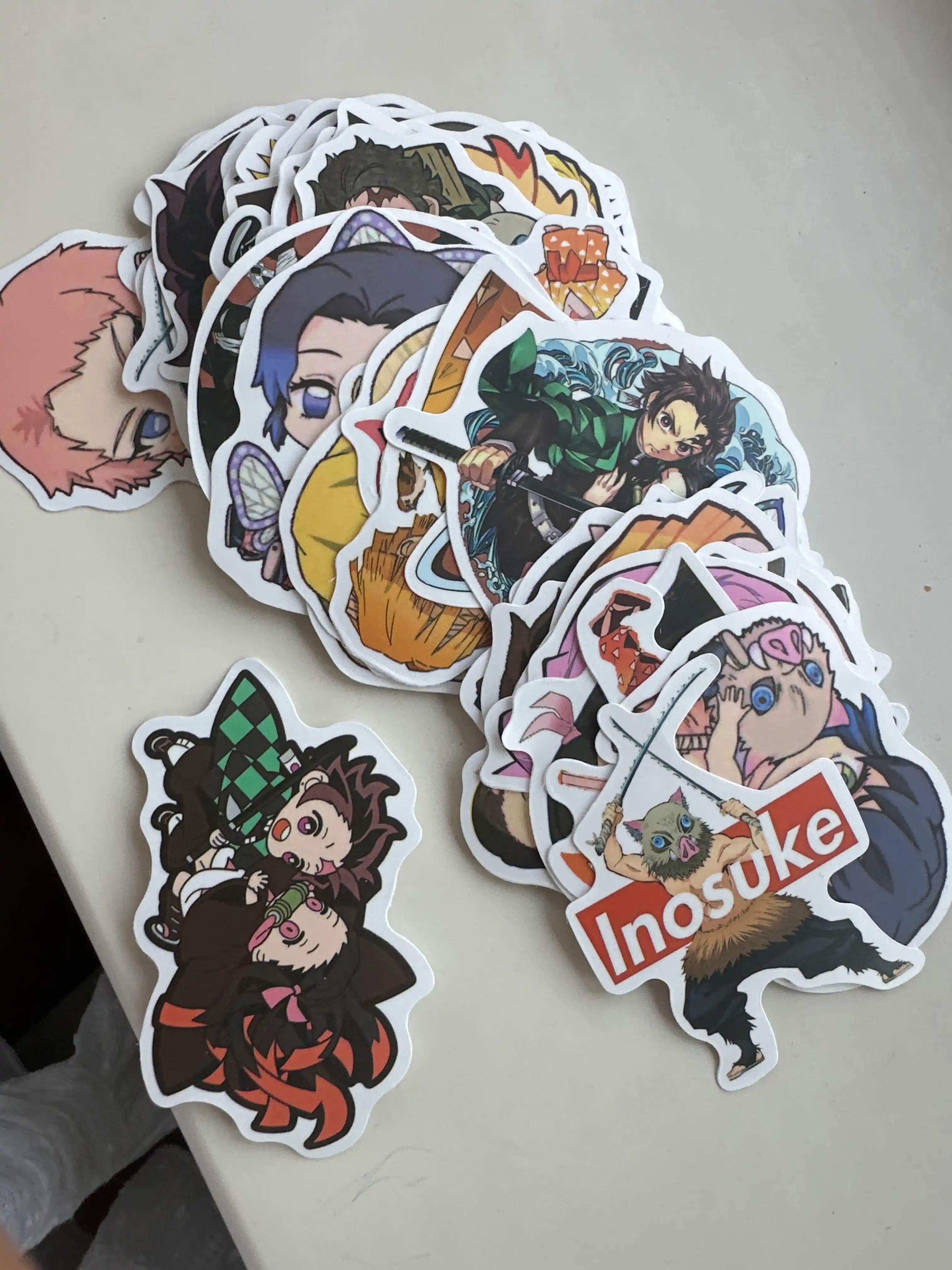Stiker to'plami Anime Blade, Demon Slayer, 25-50 dona
