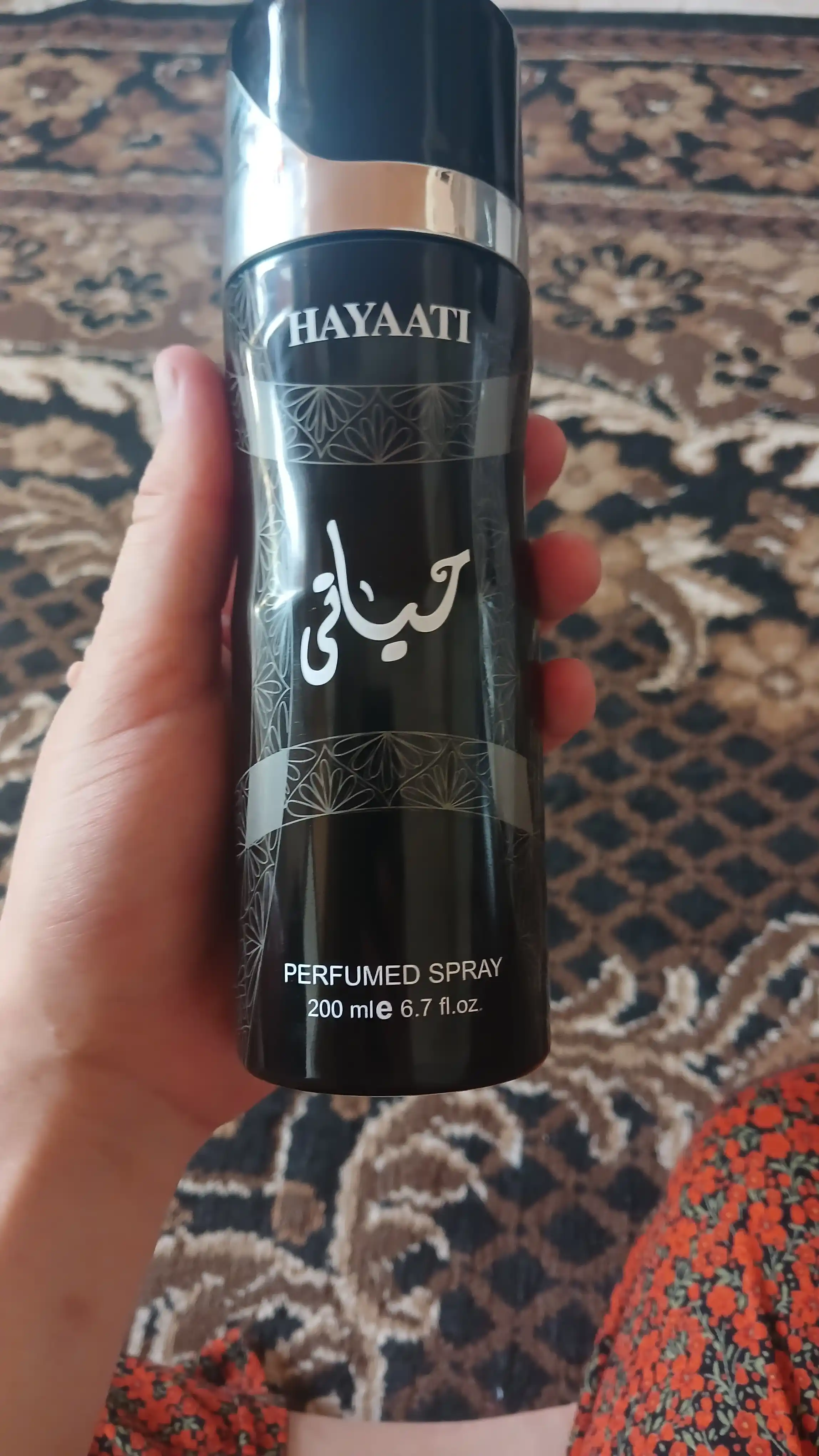 Erkaklar uchun parfyumlangan dezodorant Hayaati, 200 ml
