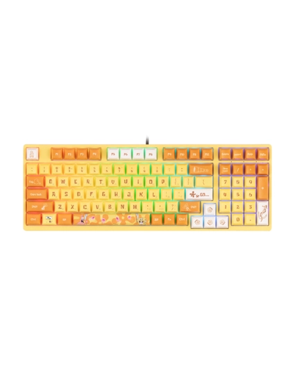 Akko 3098S RGB Sponge Bob CS Sponge RGB o‘yin mexanik klaviaturasi