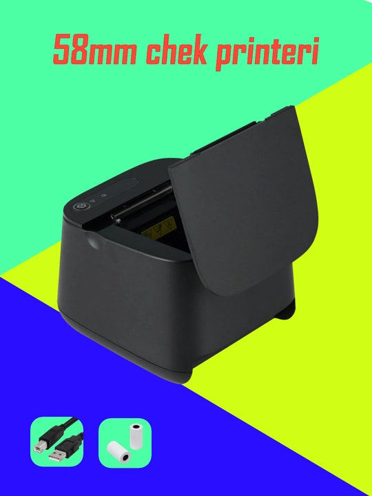 Чековый термопринтер Xprinter XP-58IIT -USB, 58 мм