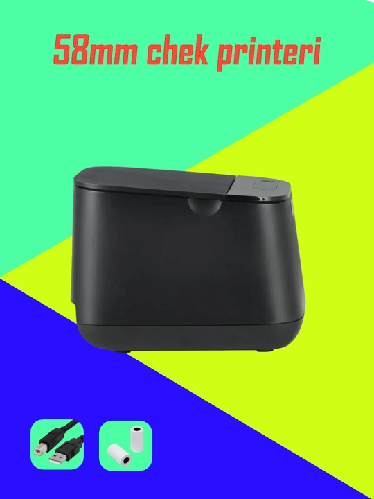 Чековый термопринтер Xprinter XP-58IIT -USB, 58 мм