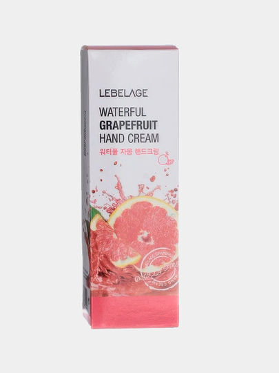 Крем для рук Lebelage Waterful Grapefruit Hand Cream с экстрактом грейпфрута - 