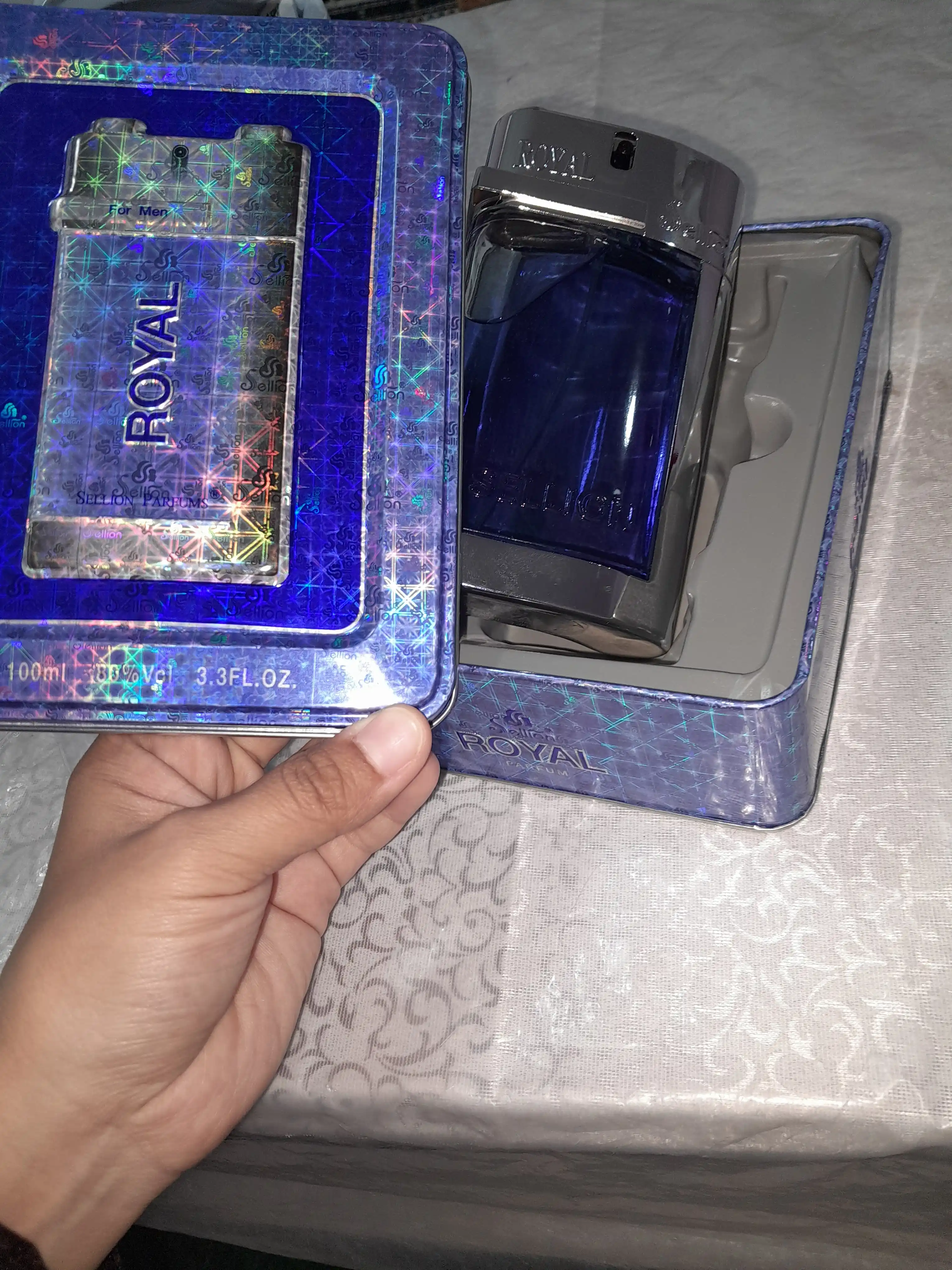 Erkaklar uchun atir ROYAL, sovg`a uchun, 100 ml