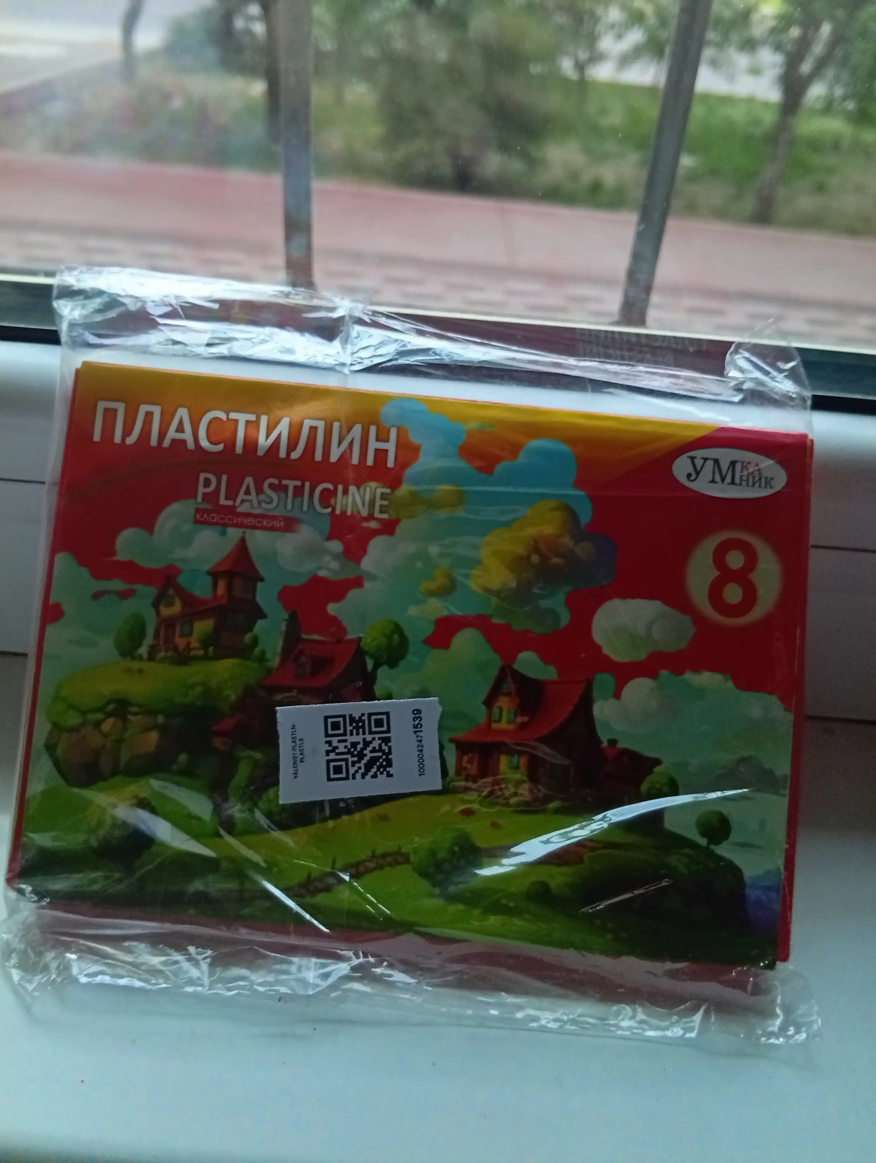 Пластилин для лепки, 6, 8, 10, 12 цветов
