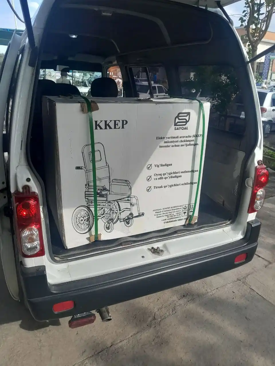 Elektr yuritmali kreslo-aravacha KKEP