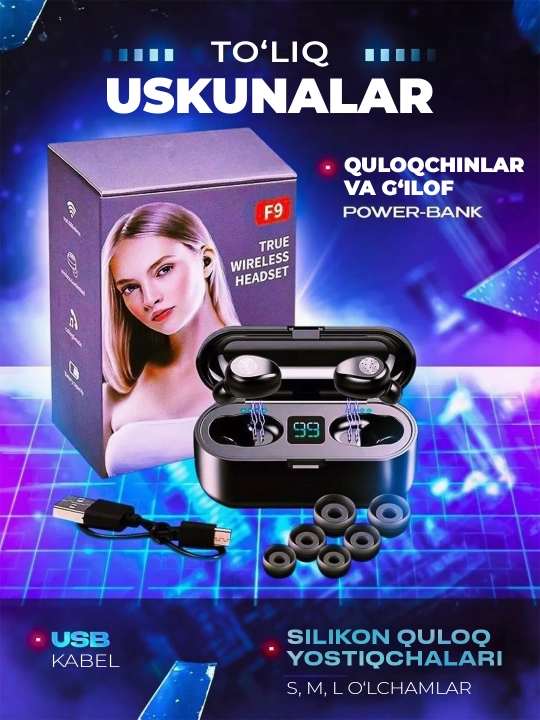 Simsiz minigarnituralar + Power banki