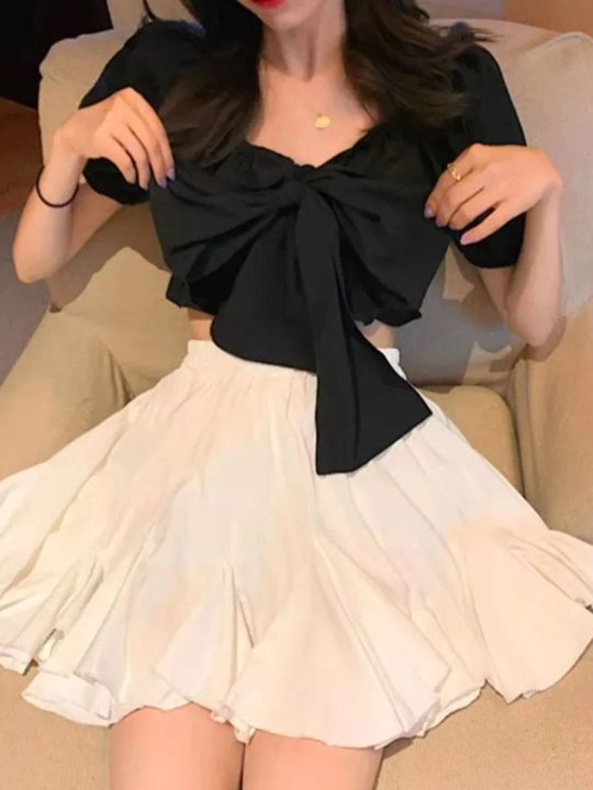 Qizlar va ayollar uchun yubka, maktab yubkasi, mini yubka ayollar uchun, qora yubka