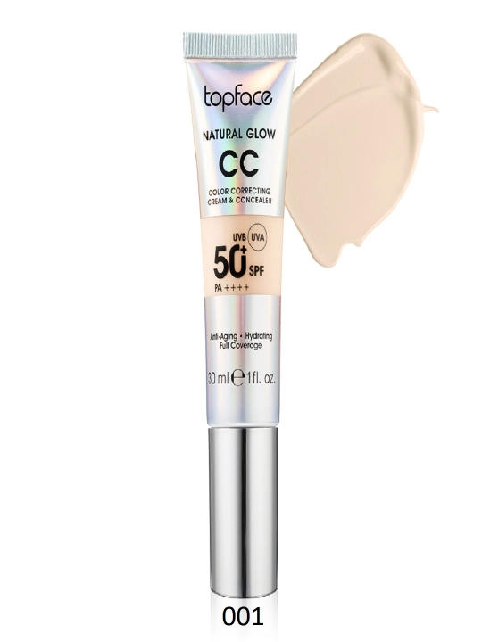 Tonal CC krem & konsiler Topface PT472 Natural Glow