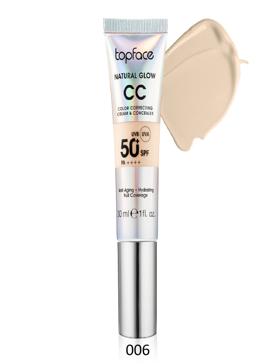 Tonal CC krem & konsiler Topface PT472 Natural Glow