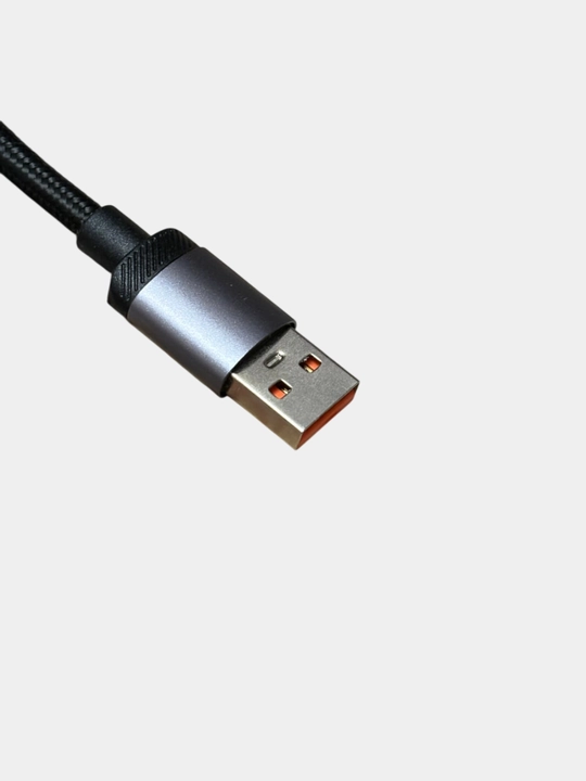 Кабель 3-в-1 с LED-индикатором вольтажа — TYPE-C/Lightning/MicroUSB