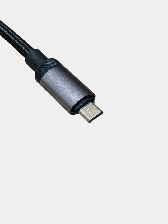 Кабель 3-в-1 с LED-индикатором вольтажа — TYPE-C/Lightning/MicroUSB