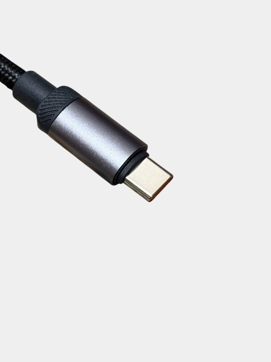 Кабель 3-в-1 с LED-индикатором вольтажа — TYPE-C/Lightning/MicroUSB