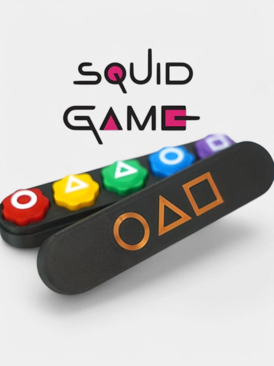 Игра в кальмара, набор игрушек Squid Game