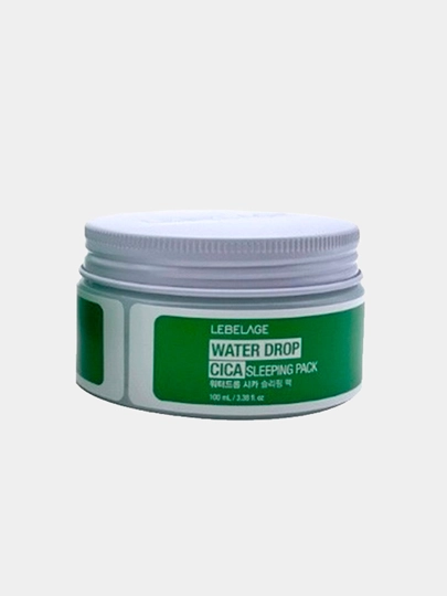 Ночная маска с цикой Lebelage Water Drop Cica Sleeping Pack
