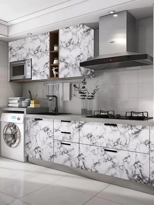 Mebel va deraza tokchalari uchun o‘zi yelimlanadigan alyuminiy plyonka