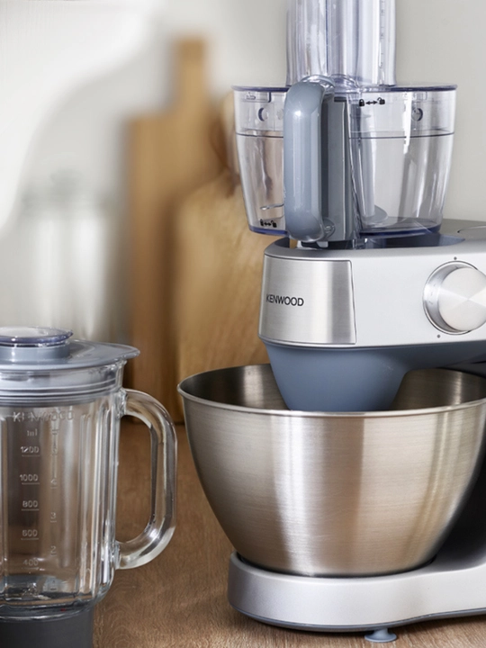 Kenwood Prospero+ KHC29A.X0SI oshxona mashinasi, 1000 Vt, 4,3 l kosa, aksessuarlar bilan