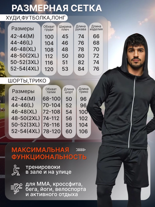 Профессиональная спортивная одежда для фитнеса, рашгард мужская, 5 в 1 и 3 в 1