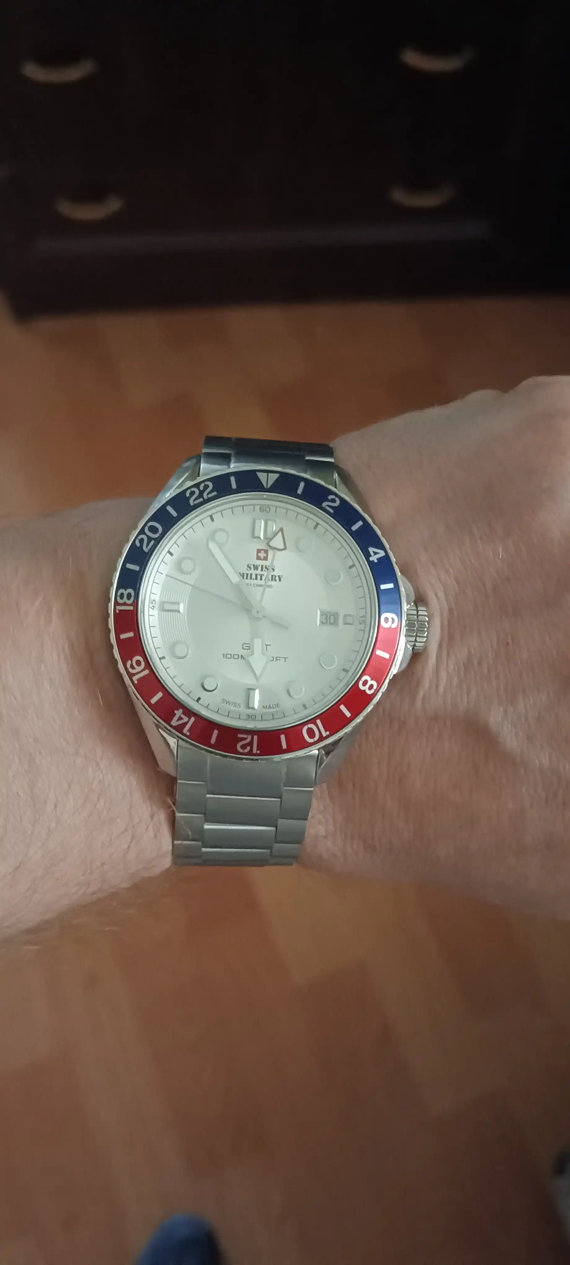 Erkaklar qo'l soati Swiss Military SM34095 Sport GMT Travel