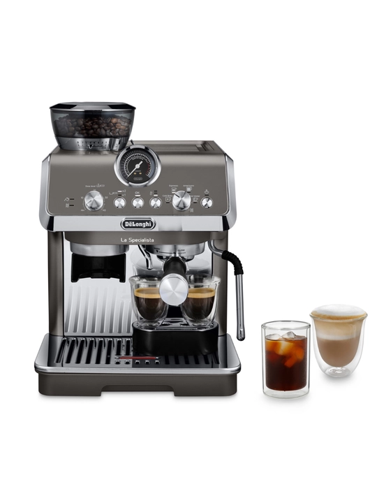 DeLonghi EC9255.T La Specialista Evo rojka kofevarka, maydalagich, kapuchinator bilan
