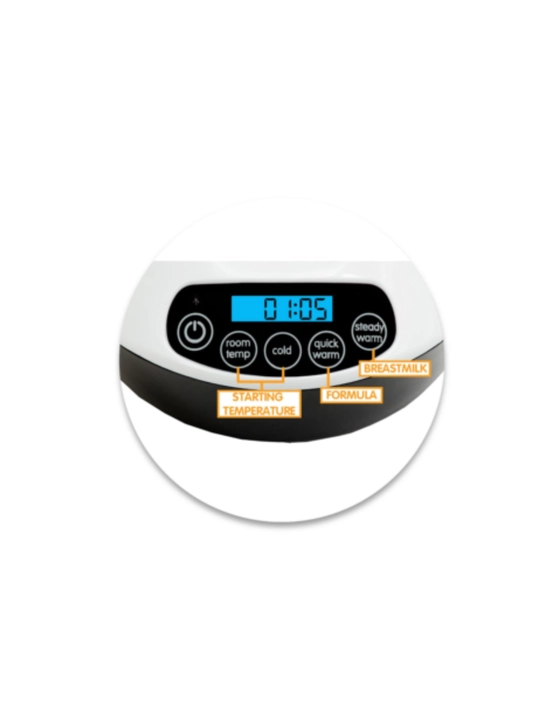Baby Brezza Smart Bottle Warmer, aqlli elektr shisha isitkich, Bluetooth, 2 rejim