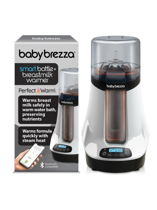 Baby Brezza Smart Bottle Warmer, aqlli elektr shisha isitkich, Bluetooth, 2 rejim