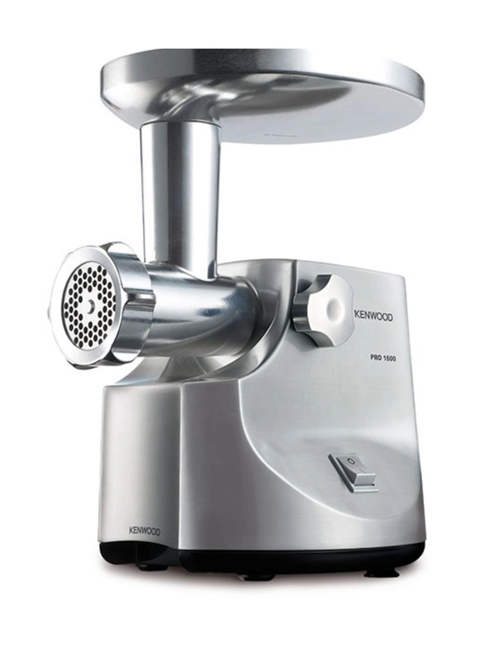Kenwood MG520 go‘sht maydalagich, metall, revers, 6 ta nasadka, sabzavot maydalagich