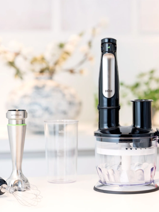 Pog‘rishli blender BRAUN MQ7075X, ActiveBlade texnologiyasi va EasySmartSpeed tizimi bilan