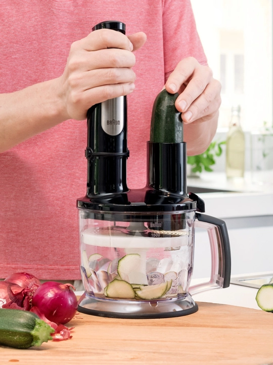 Pog‘rishli blender BRAUN MQ7075X, ActiveBlade texnologiyasi va EasySmartSpeed tizimi bilan