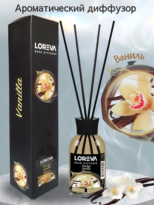 Освежитель воздуха LOREVA  для дома, автомобиля и офиса