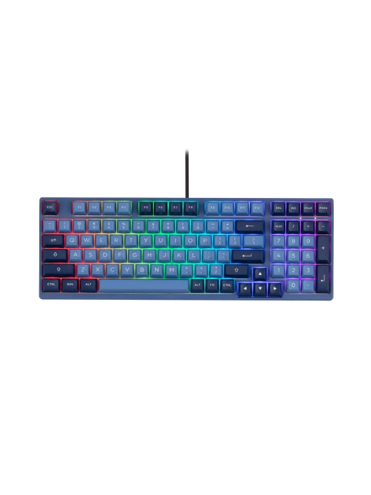 Akko 3098B Ocean Star CS Jelly White RGB o‘yin mexanik klaviaturasi