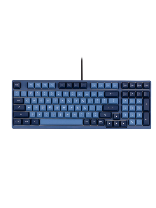 Akko 3098B Ocean Star CS Jelly White RGB o‘yin mexanik klaviaturasi