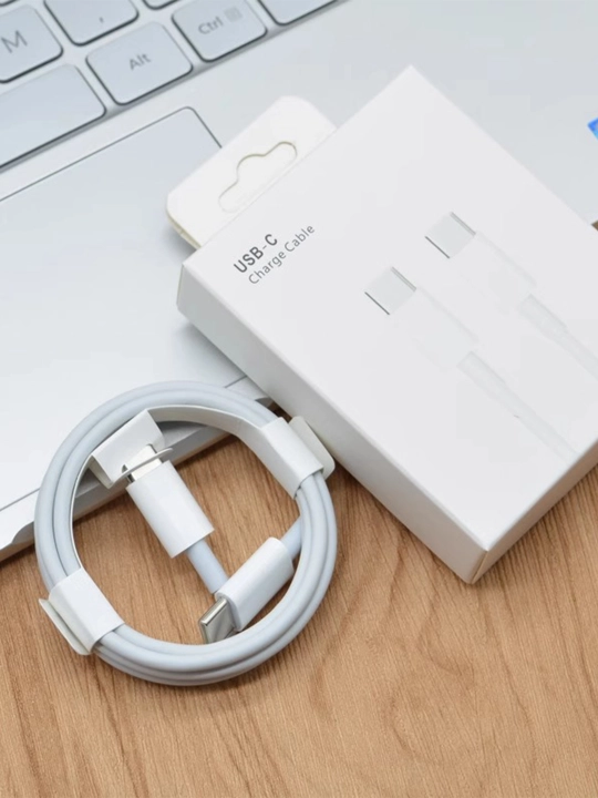 Кабель USB Type-C – Type-C, 60W, 6A, для быстрой зарядки и передачи данных, 1 м