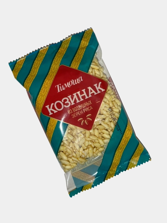 Козинак из воздушных зёрен риса "Тимоша", 50 г