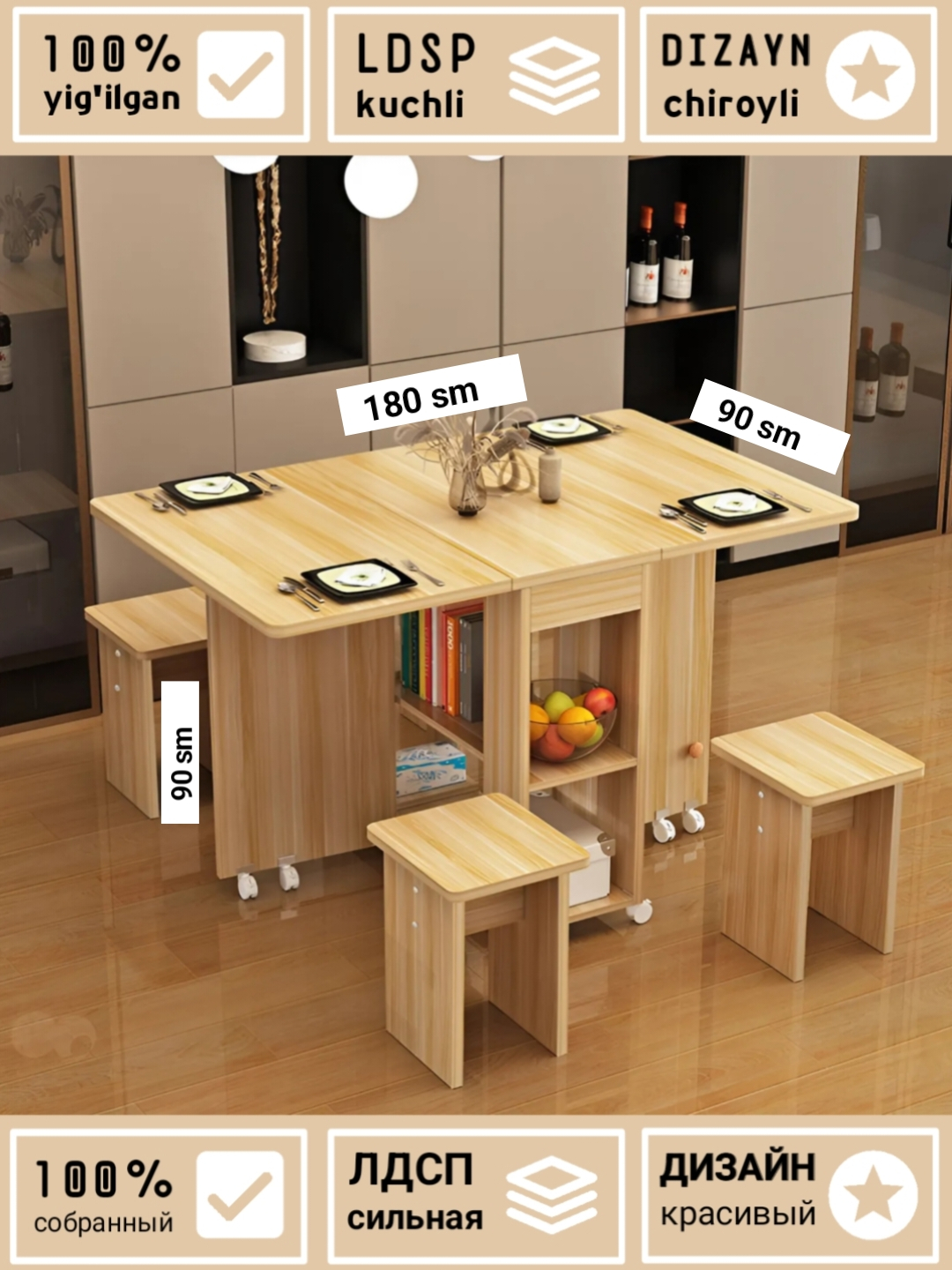 Sargishning ogzida, kokraklarida va yuzida bir nechta stul