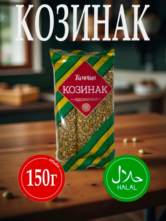 Козинак подсолнечный "Тимоша", 150 г - 