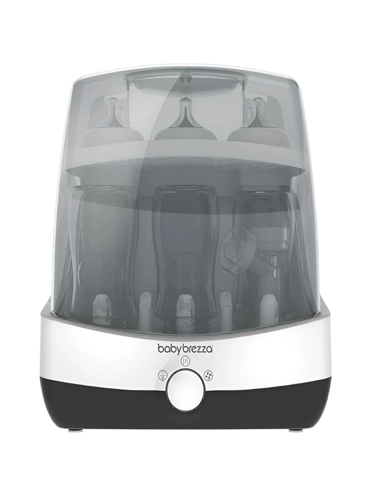 Baby Brezza Superfast, 10 daqiqada sterilizatsiya va quritish, 6 shisha sig‘imi, BPA-free