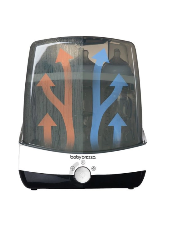 Baby Brezza Superfast, 10 daqiqada sterilizatsiya va quritish, 6 shisha sig‘imi, BPA-free