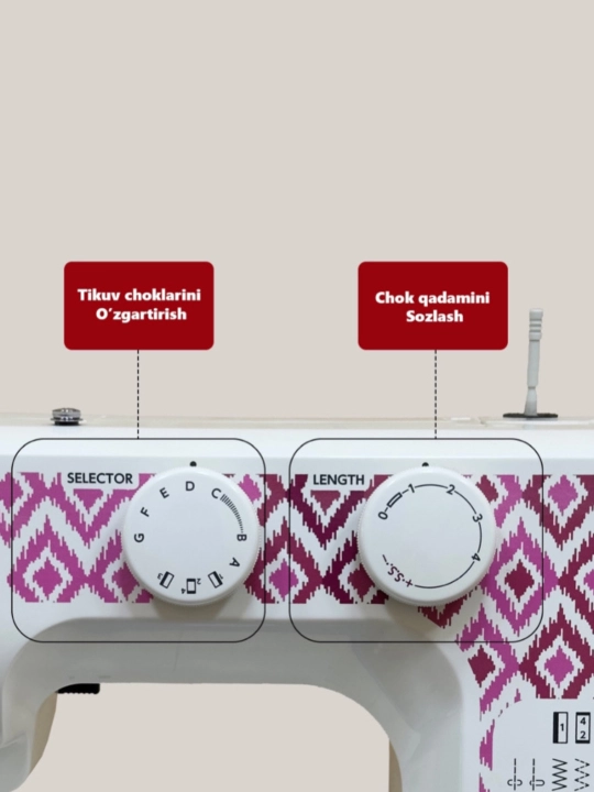 Janome U-9909 tikuv mashinasi