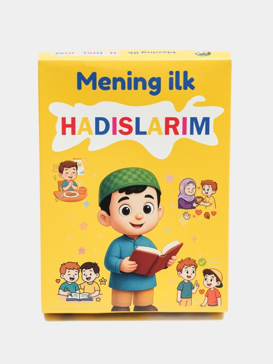 Ilk duolarim va hadislarim - bolalar uchun kartochkalar