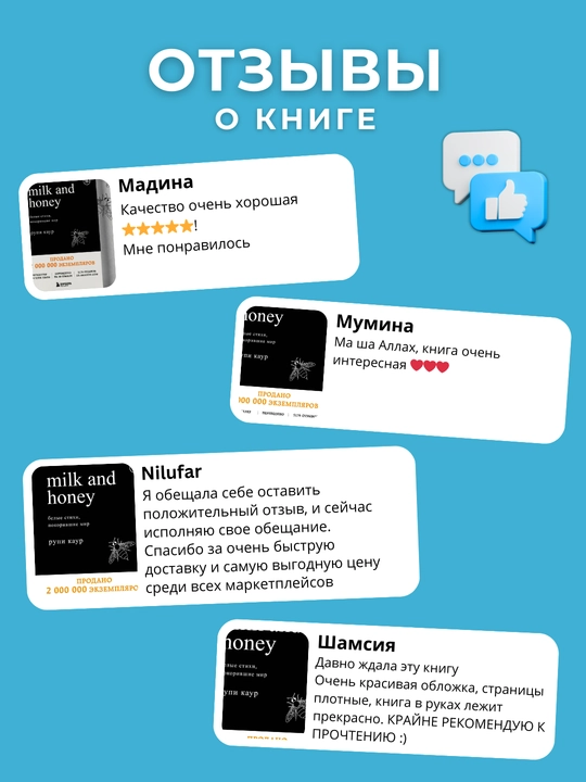 Milk and honey, Рупи Каур