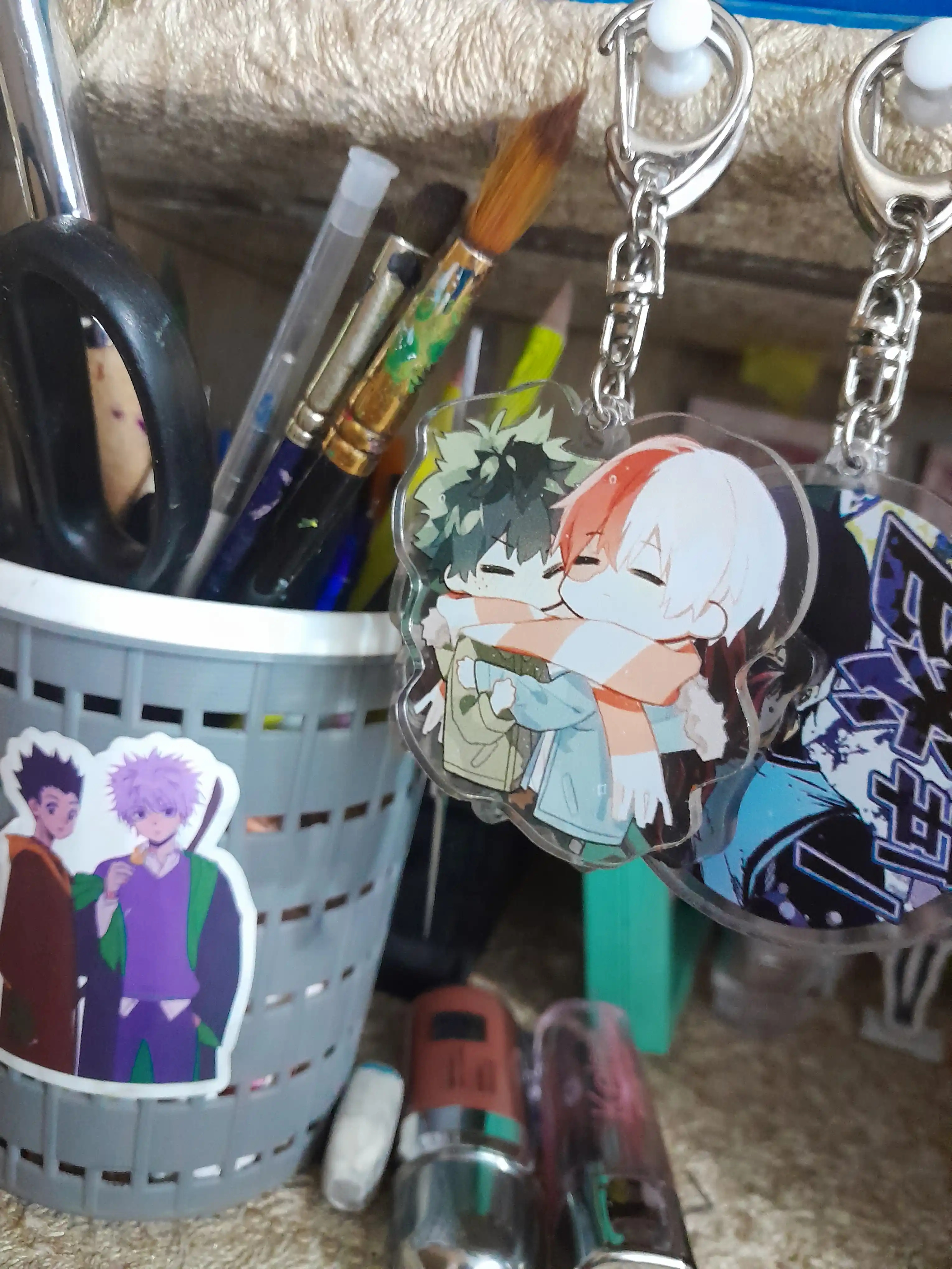 Акриловый аниме брелок Моя геройская академия, My hero academia