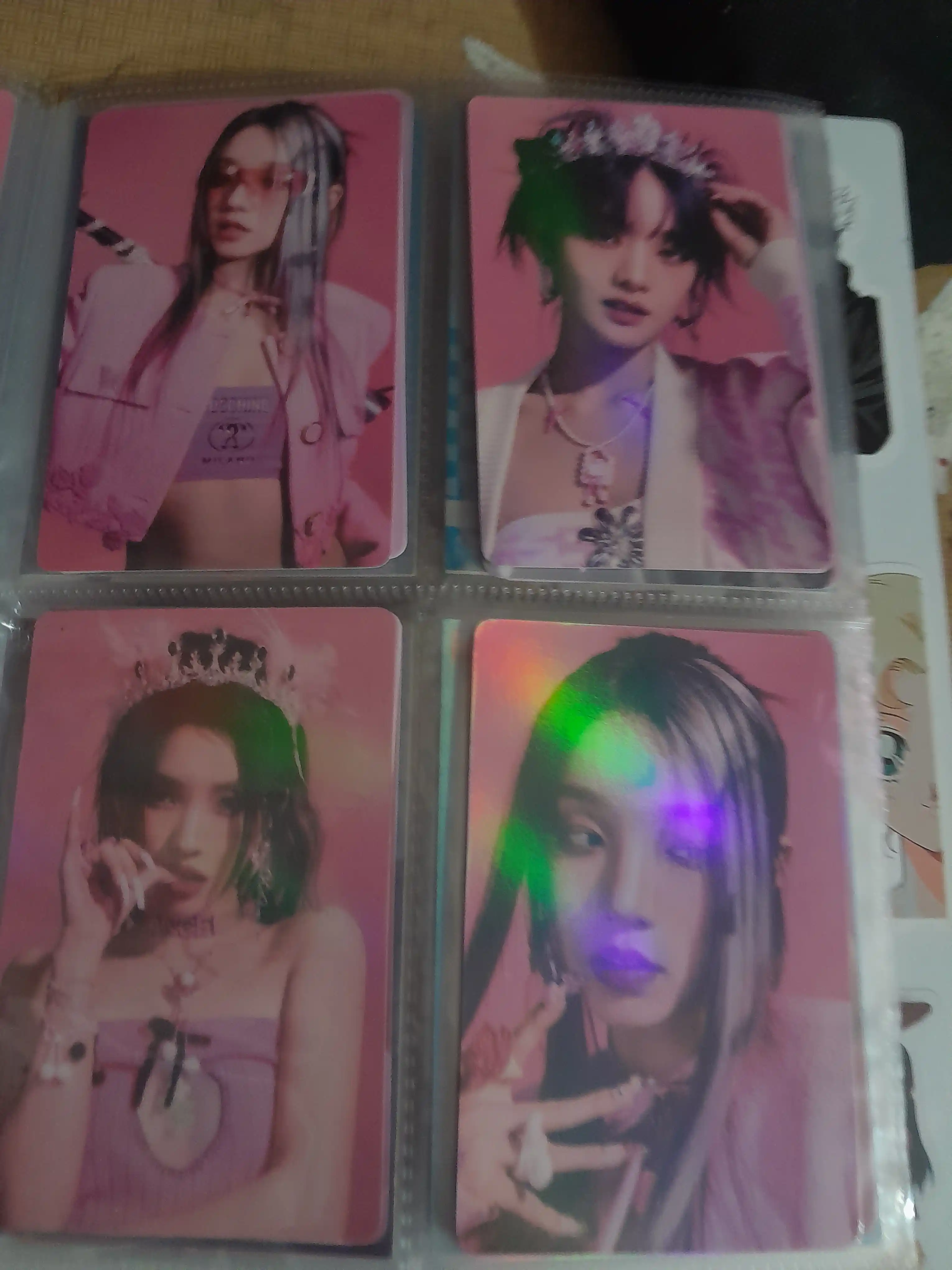 Golografik LOMO kolleksion kartalari K-POP G I-DLE, 55 dona, "GIDLE"