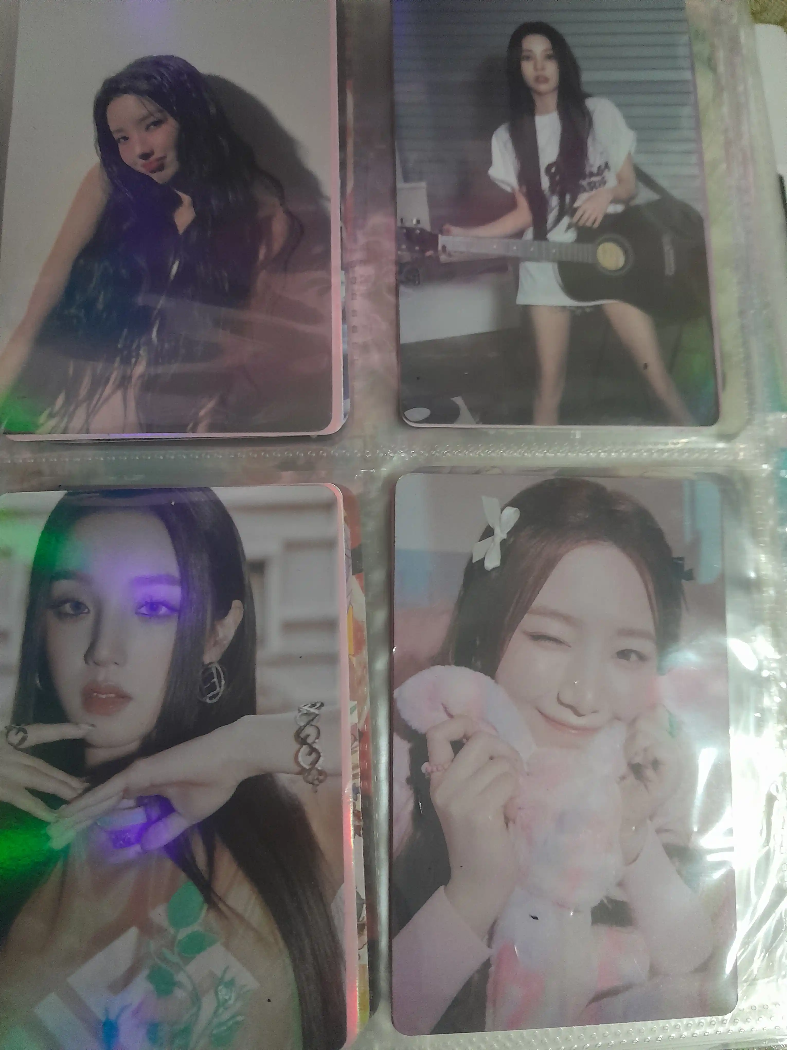 Golografik LOMO kolleksion kartalari K-POP G I-DLE, 55 dona, "GIDLE"