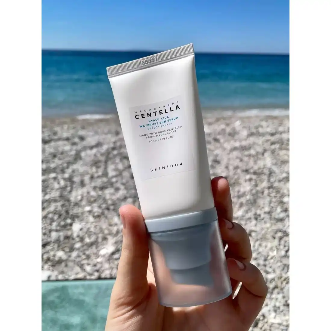 Солнцезащитный крем для лица с центеллой SPF50+ PA++++