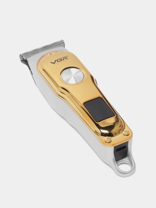 Soch olish uchun VGR V-290 professional trimmer mashinasi, LCD displeyli
